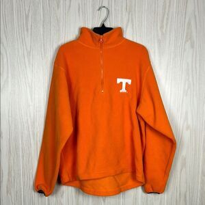 Russell Athletic University of Tennessee Orange Fleece Half-Zip Pullover, M